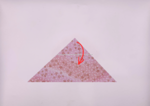 おひなさま折り方2