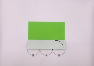 うぐいすの折り方3