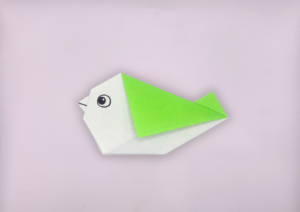 うぐいすの折り方6-2